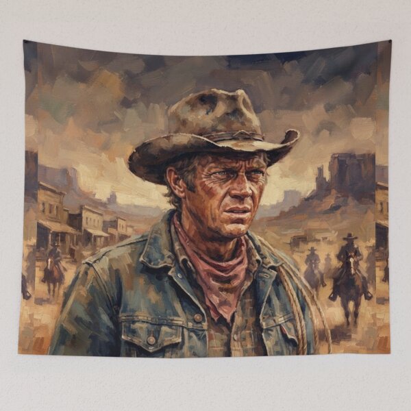 Item preview, Nevada Smith Western Revenge Fine Art Tribute  designed and sold by Art's Diner.