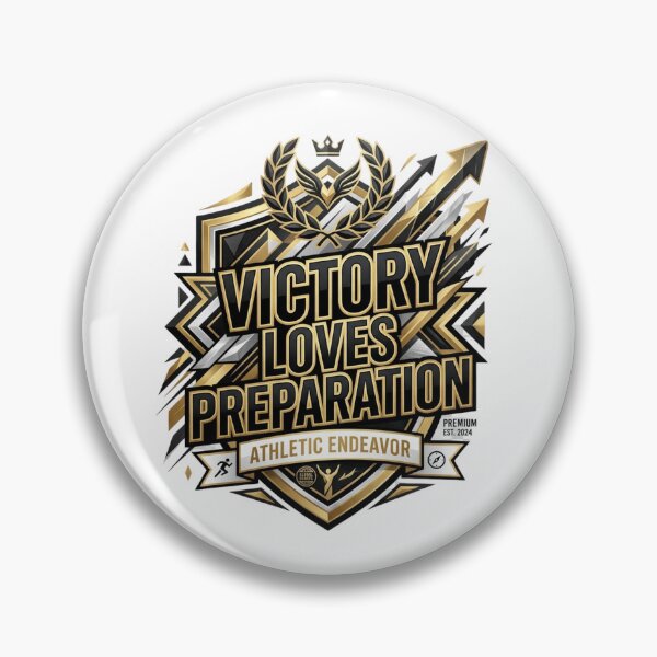 Item preview, Victory Loves Preparation designed and sold by RunningWhiskers.