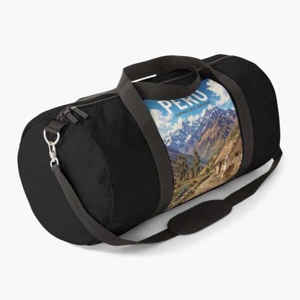 Item preview, Peru Andes Mountain Landscape travel poster designed and sold by Tienda-Vane.