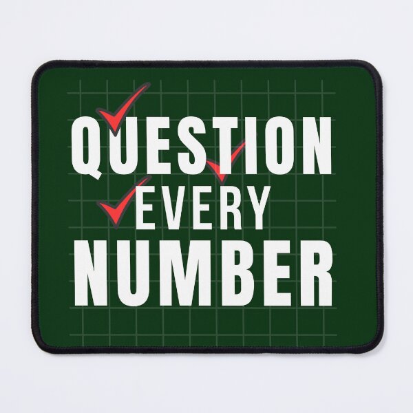 Item preview, Question Every Number Accountant T-Shirt | CPA Auditor Bookkeeper Accounting Humor Gift designed and sold by FCA SIR MERCH .