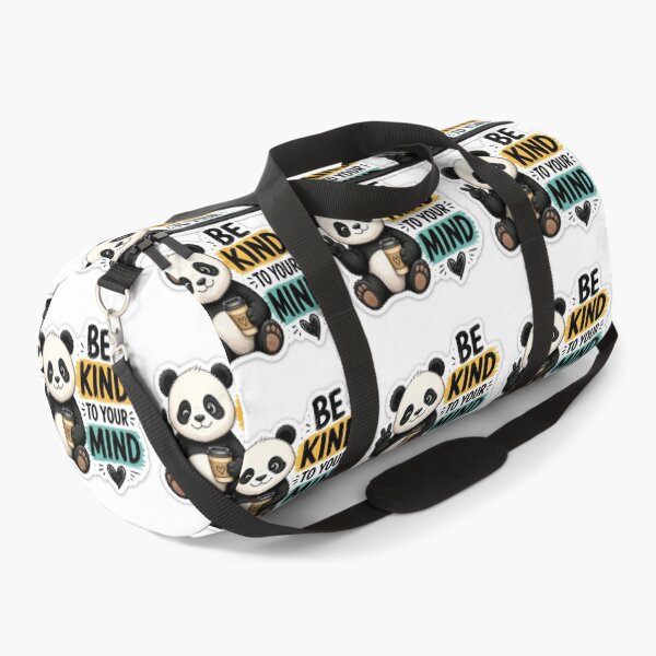 Item preview, Be Kind to Your Mind Cute Panda Sticker | Men designed and sold by Dream Design Store.