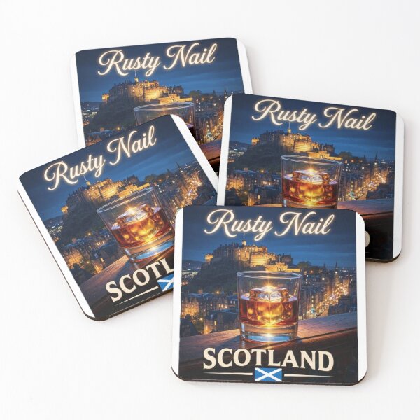 Item preview,  Toast to the Highlands The Rusty Nail - Aged Scotch Whisky And Drambuie  designed and sold by globetrottergfx.