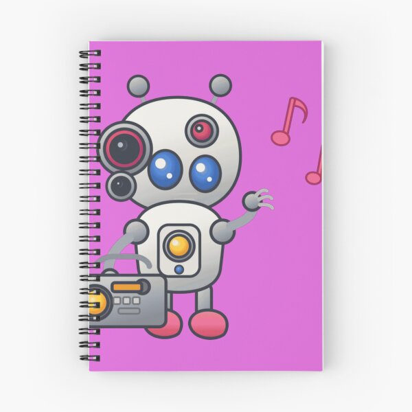 Item preview, Cute Music Boombox Robot designed and sold by VividSurreal.