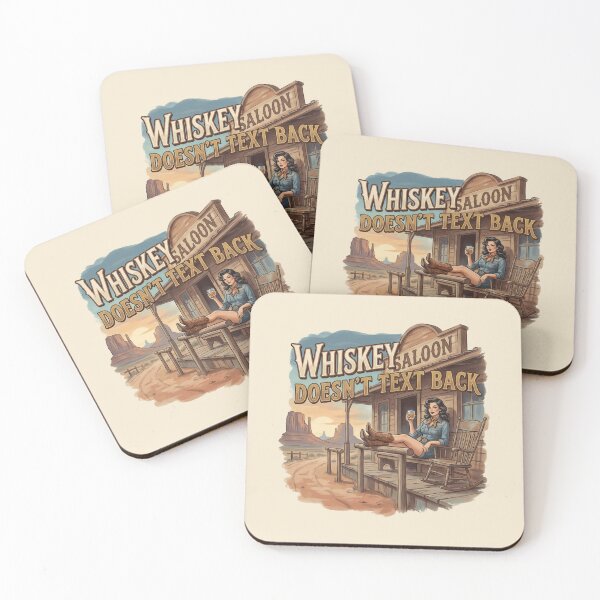 Item preview, Whiskey doesn't text back designed and sold by Vintage Sass Society.