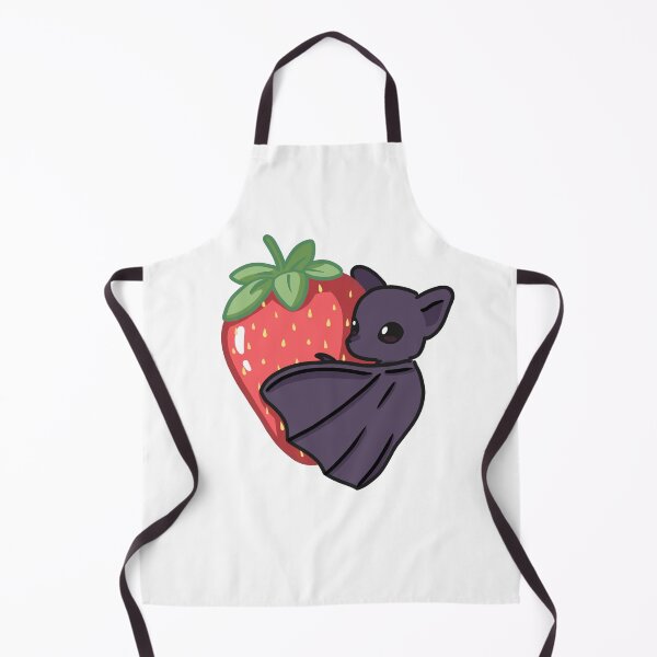 Item preview, Cute Strawberry Bat Art | Kawaii Fruit Gothic Sticker Illustration designed and sold by Mypixieart.