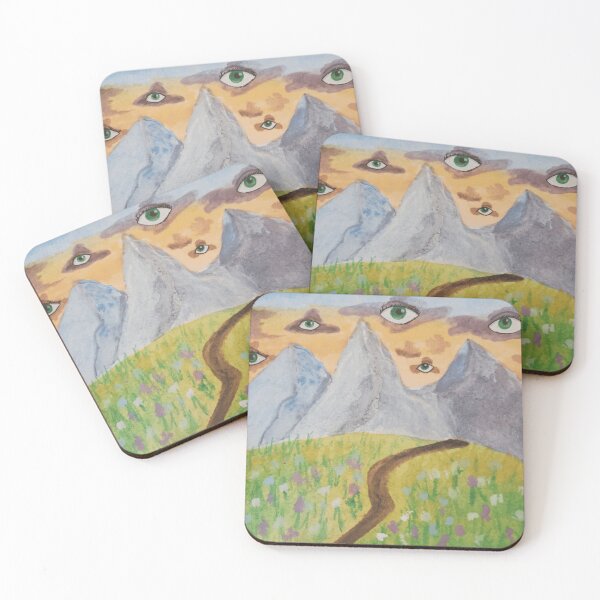Item preview, Surreal Mountain Sky Eye Path designed and sold by VividSurreal.