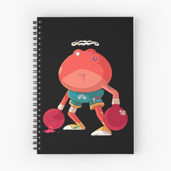 Item preview, Gritty Underdog Boxer Frog designed and sold by karodesign5.