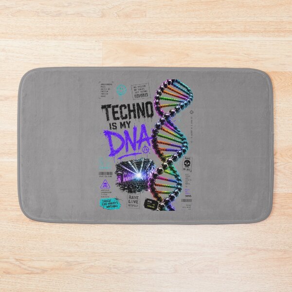 Item preview, TECHNO IS MY DNA    designed and sold by DAX4ART.
