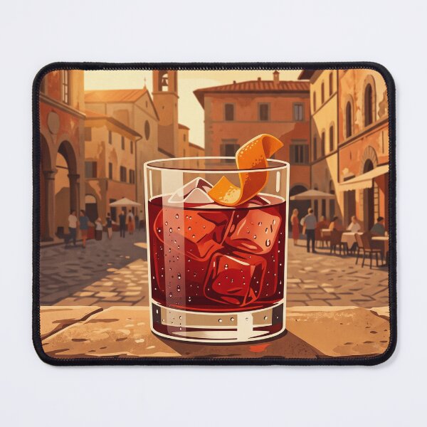 Item preview, Negroni Hour Vintage Cocktail Poster designed and sold by clarencestew.