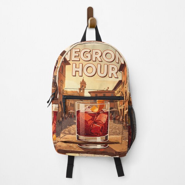 Item preview, Negroni Hour Vintage Cocktail Poster designed and sold by clarencestew.