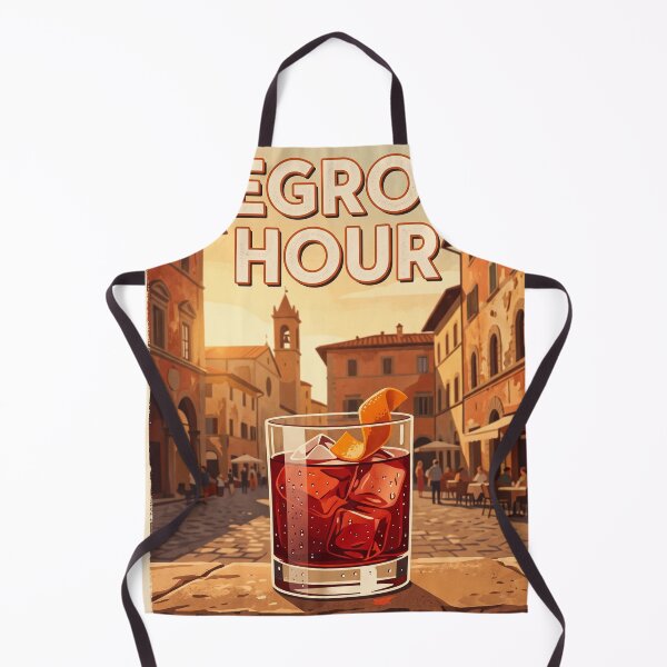 Item preview, Negroni Hour Vintage Cocktail Poster designed and sold by clarencestew.