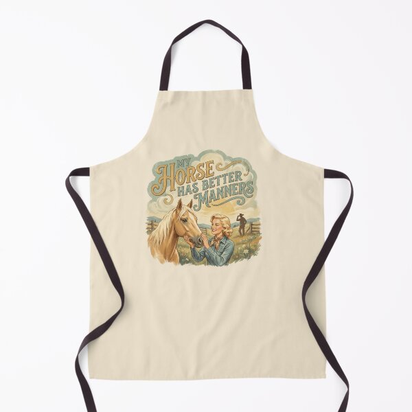 Item preview, My Horse Has Better Manners designed and sold by Vintage Sass Society.