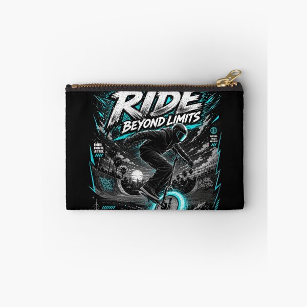 Item preview, Ride Beyond Limits – BMX Streetwear Graphic T-Shirt | Urban Freestyle Rider Design designed and sold by ZafTeez.