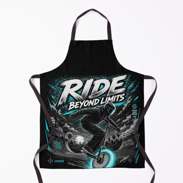 Item preview, Ride Beyond Limits – BMX Streetwear Graphic T-Shirt | Urban Freestyle Rider Design designed and sold by ZafTeez.