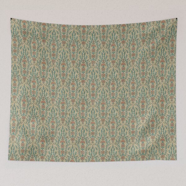 Item preview, Abstract Floral 3 - c9bc99 designed and sold by knitetgantt.