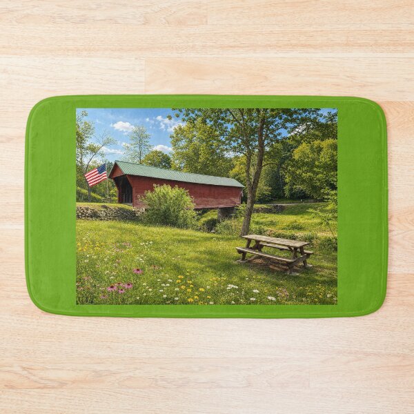 Item preview, Sinking Creek Covered Bridge designed and sold by gotucoveredart.