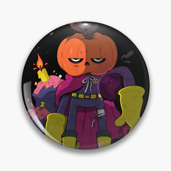 Item preview, Grumpy Pumpkin Head Hero: Post-Party Halloween designed and sold by karodesign5.