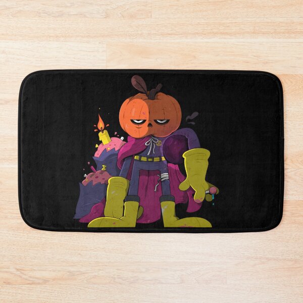 Item preview, Grumpy Pumpkin Head Hero: Post-Party Halloween designed and sold by karodesign5.