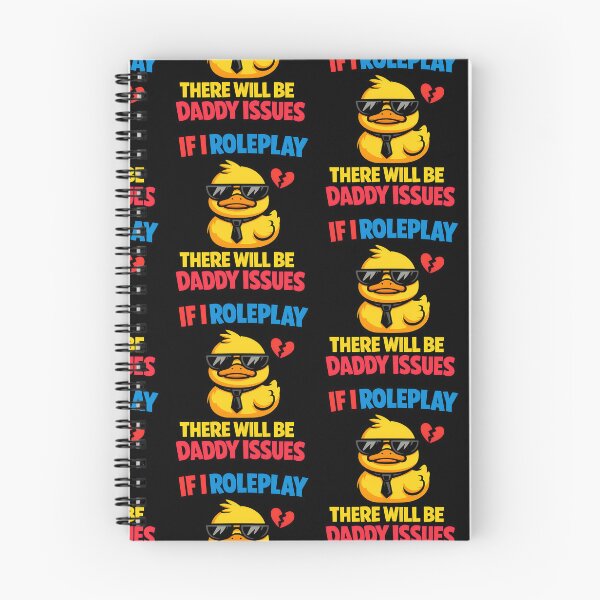 Item preview, If I Roleplay There Will Be Daddy Issues Funny Duck Shirt designed and sold by TeeTimeTreasure.