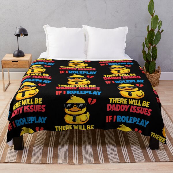 Item preview, If I Roleplay There Will Be Daddy Issues Funny Duck Shirt designed and sold by TeeTimeTreasure.