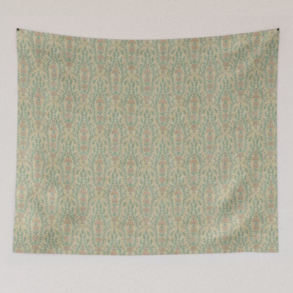 Item preview, Abstract Floral 3 - d5c7a5 designed and sold by knitetgantt.