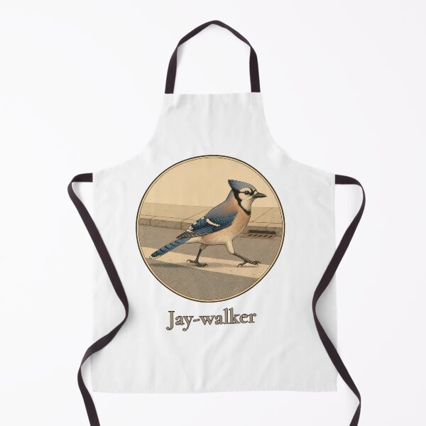 Item preview, Jay-walker Funny Blue Jay Bird Pun - Birdwatching Pun designed and sold by Neurospicy Trolls.