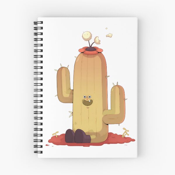 Item preview, Whimsical Fanged Cactus Character designed and sold by karodesign5.