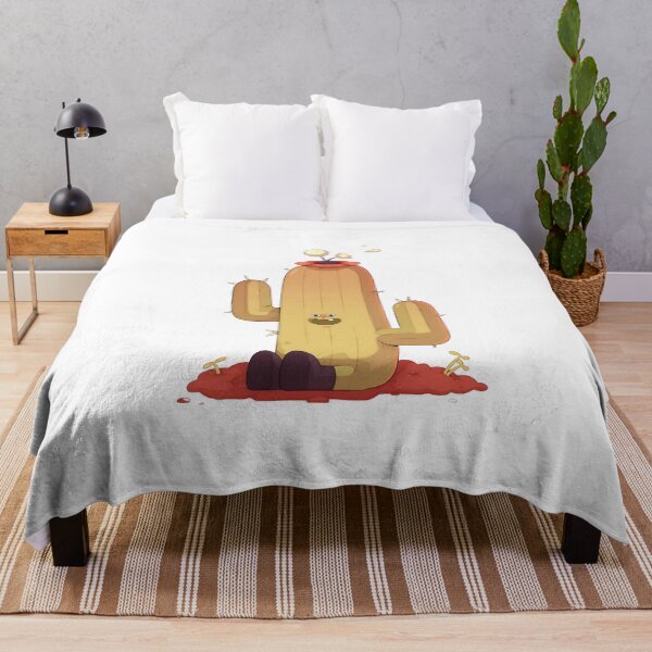 Item preview, Whimsical Fanged Cactus Character designed and sold by karodesign5.