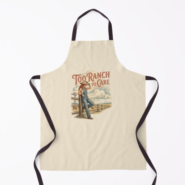 Item preview, Too Ranch to Care designed and sold by Vintage Sass Society.