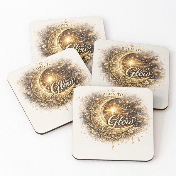 Item preview, Born to Glow | Celestial Moon Art designed and sold by 'VARI'.