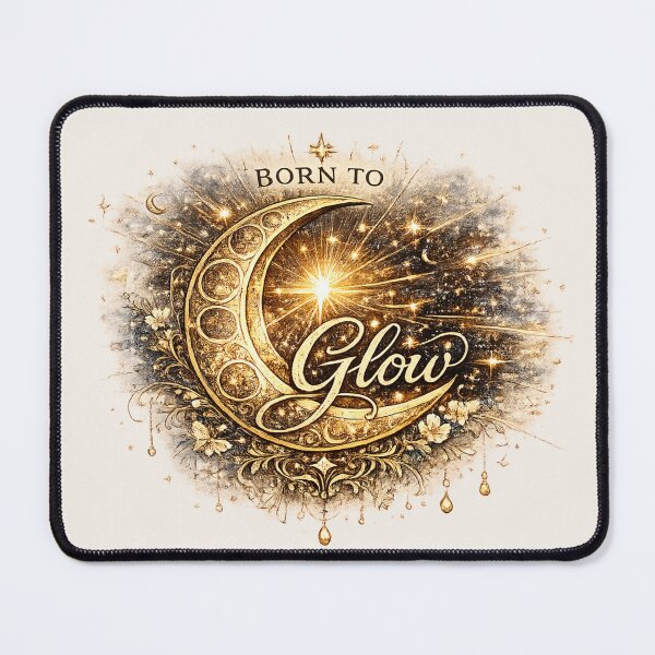 Item preview, Born to Glow | Celestial Moon Art designed and sold by 'VARI'.