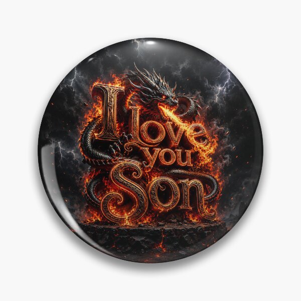 Item preview, Emberbound Dragonheart: I Love You Son designed and sold by BlissBlvdShop.