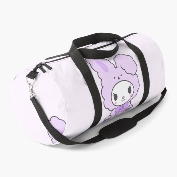 Item preview, Cute Kuromi Pastel Purple Bunny Girl Art | Kawaii Fluffy Lavender Sticker bunny suit designed and sold by Mypixieart.