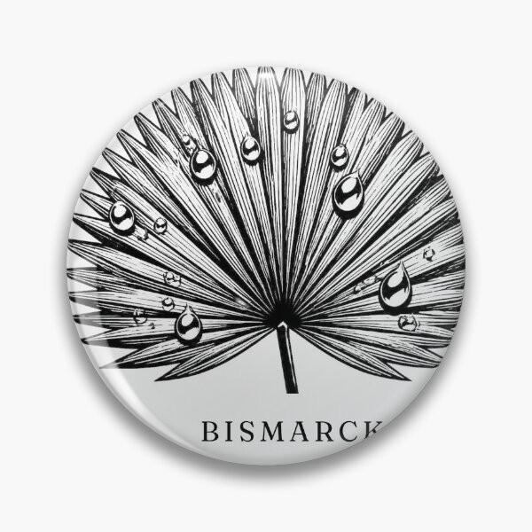 Item preview, Bismarck Palm Leaf Water Drip Vintage Botanical Illustration designed and sold by The-Botanica.