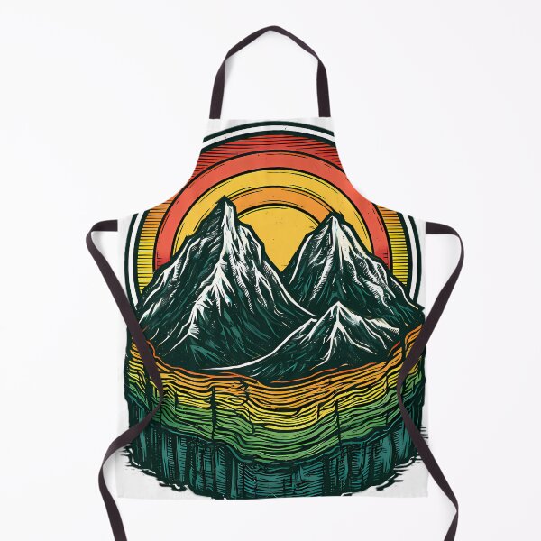 Item preview, Retro Mountain Gorpcore Emblem designed and sold by Structure-Blue.