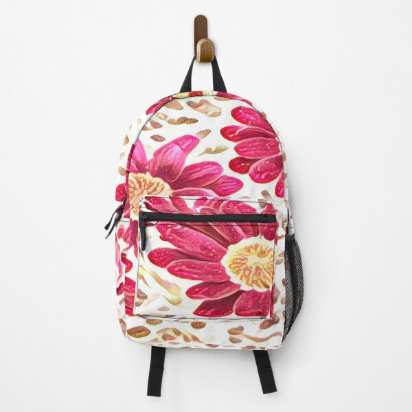 Item preview, Impressionist Pink Daisy Flower Leopard Pattern designed and sold by BalkanBloom.