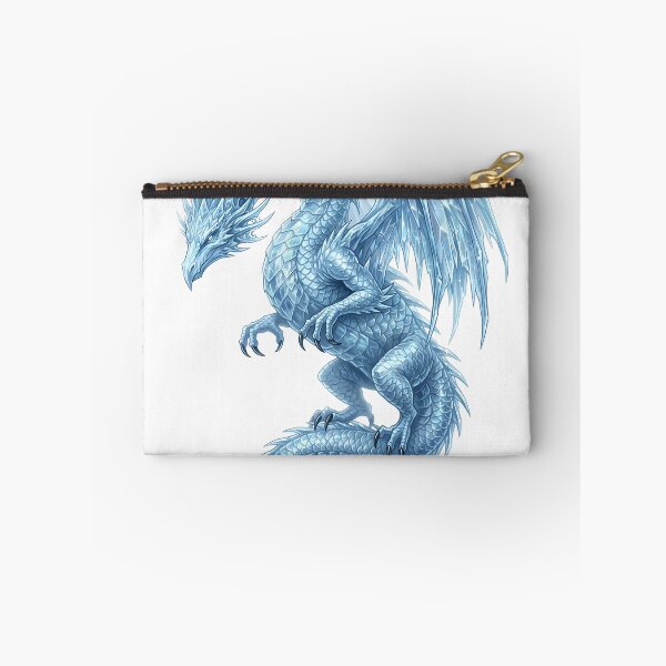 Item preview, Frostborn Crystal Dragon of the Frozen Realm designed and sold by DragonSerpent Ink.