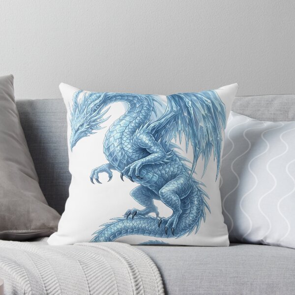Item preview, Frostborn Crystal Dragon of the Frozen Realm designed and sold by DragonSerpent Ink.