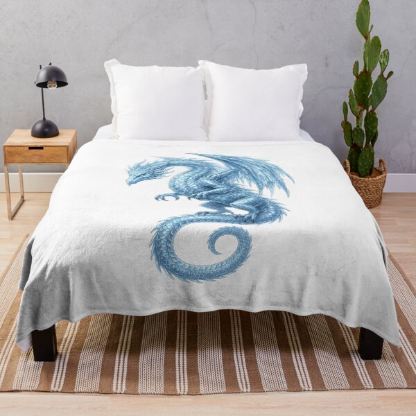 Item preview, Frostborn Crystal Dragon of the Frozen Realm designed and sold by DragonSerpent Ink.
