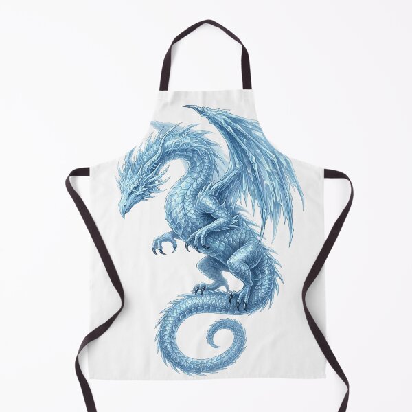 Item preview, Frostborn Crystal Dragon of the Frozen Realm designed and sold by DragonSerpent Ink.