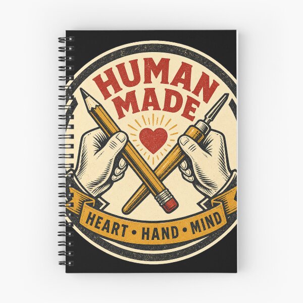 Item preview, Human Made – Heart Hand Mind Vintage Artist Emblem designed and sold by Emma Studio.
