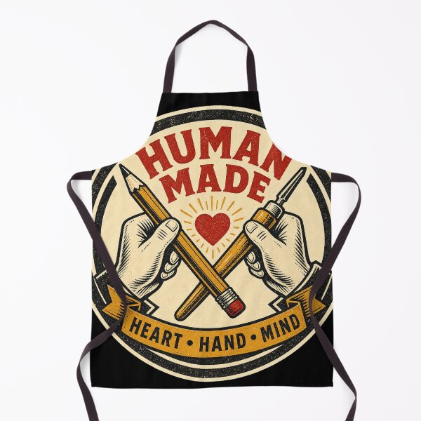 Item preview, Human Made – Heart Hand Mind Vintage Artist Emblem designed and sold by Emma Studio.