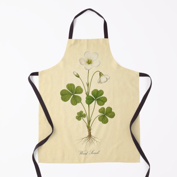 Item preview, Vintage Wood Sorrel Botanical Print designed and sold by NuvoraNest.