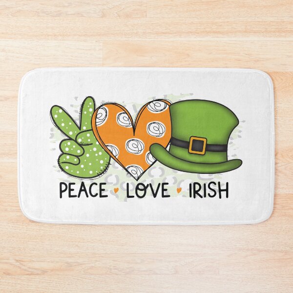 Aperçu de l'œuvre Peace Love Irish créée et vendue par SHNewfoundland.