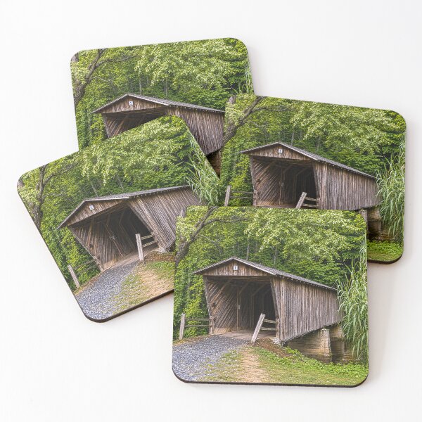 Item preview, Bob White Covered Bridge designed and sold by gotucoveredart.
