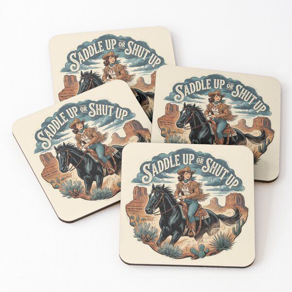 Item preview, Saddle Up or Shut Up designed and sold by Vintage Sass Society.