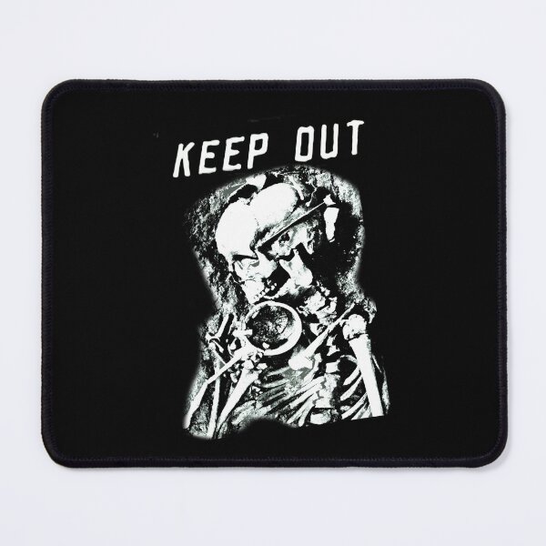 Item preview, Keep Out Skeleton designed and sold by weirdove.