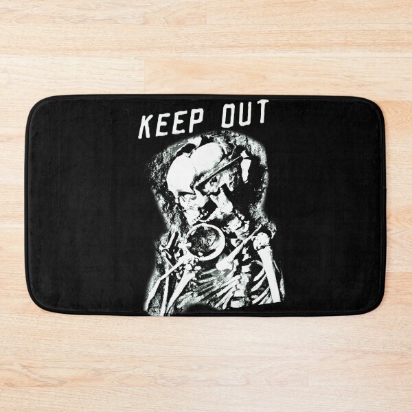 Item preview, Keep Out Skeleton designed and sold by weirdove.