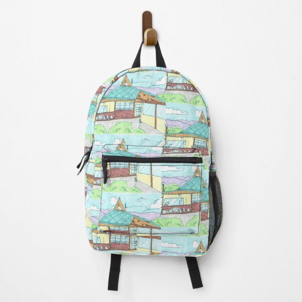 Item preview, Vibrant Marker Sketch of Cozy Cottage designed and sold by KaleChub.