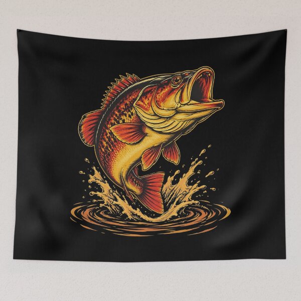 Item preview, Retro Fish Nature Wildlife designed and sold by OlakunleOloroz.